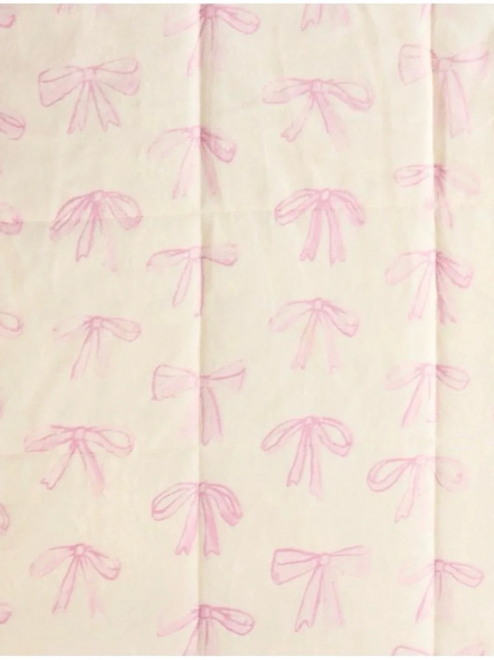 Cuddl Duds Cozy Soft Throw Blanket Quilted silky ivory pink bows girls bedding